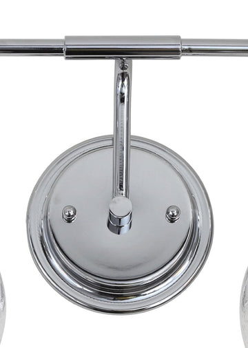 Shirley Metal/ Bubbled Glass Vanity Light - JONATHAN Y